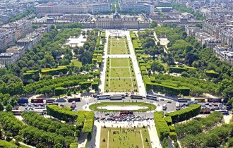 Campos de Marte desde Torre Eiffel