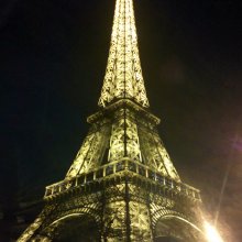 Torre Eiffel de noche