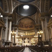 Interior de la iglesia