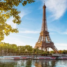 Torre Eiffel desde el Sena